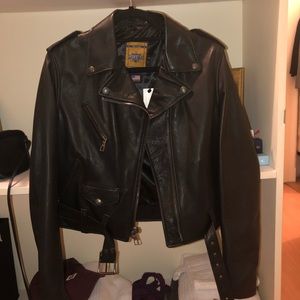 Women’s Schott NYC Perfecto Black Leather Jacket